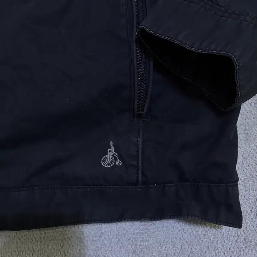 [BUNJANG] Black Cotton Jacket 105 / 빈폴 블랙 면 자켓 105