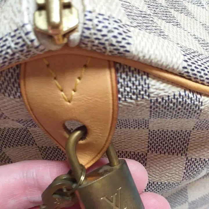 [BUNJANG] Louis Vuitton Damier Azur Speedy 30 / 루이비통  다미에 아주르 스피디30