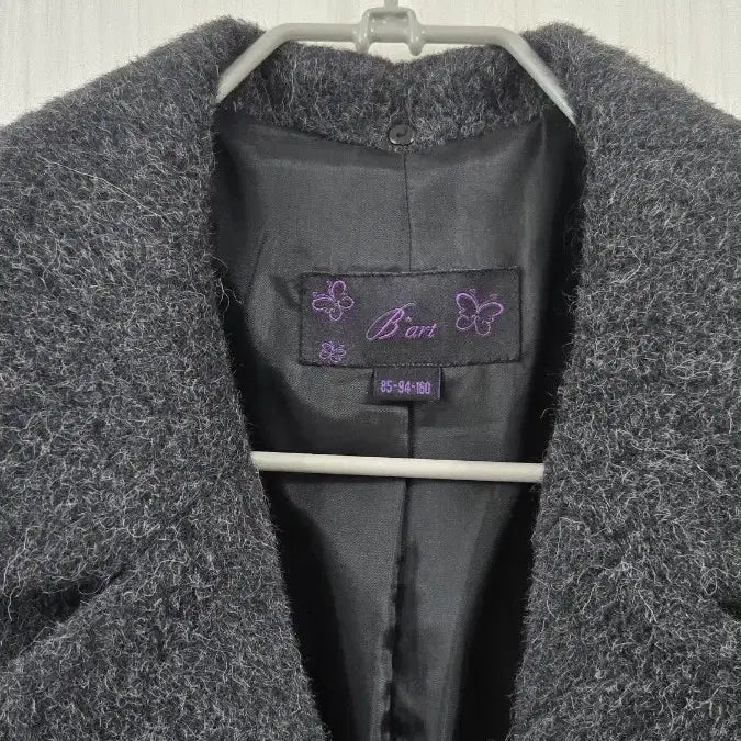 [BUNJANG] B'art Women's Wool Coat with Fox Fur / B'art 여성 모직 코트 폭스 퍼