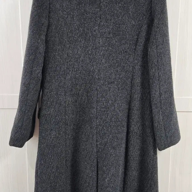 [BUNJANG] B'art Women's Wool Coat with Fox Fur / B'art 여성 모직 코트 폭스 퍼