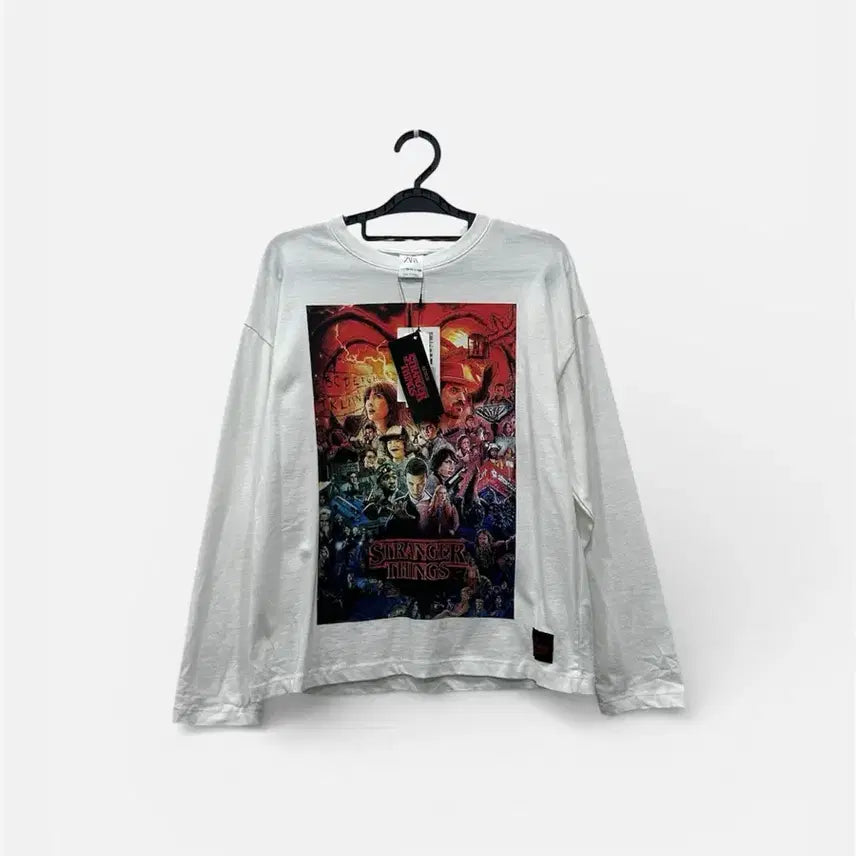 [BUNJANG] ZARA Kids Tee / 새상품) 기묘한이야이 ZARA 콜라보 키즈 티셔츠 164cm