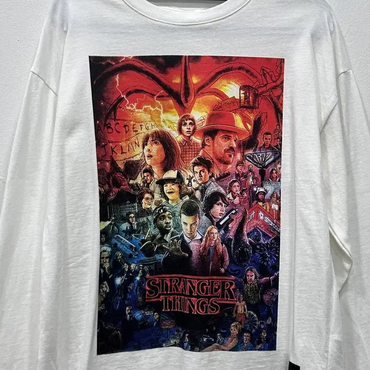 [BUNJANG] ZARA Kids Tee / 새상품) 기묘한이야이 ZARA 콜라보 키즈 티셔츠 164cm