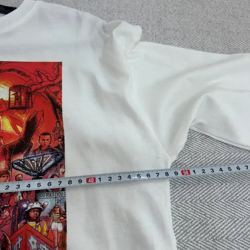 [BUNJANG] ZARA Kids Tee / 새상품) 기묘한이야이 ZARA 콜라보 키즈 티셔츠 164cm