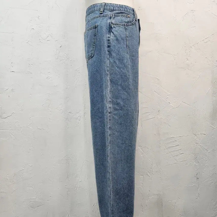 [BUNJANG] Wide Leg Pants (M/L) / 연청와이드바지/M  L