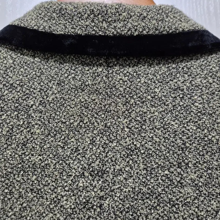 [BUNJANG] Bonne Nuit Tweed Velvet Point Jacket / (세일)JPN빈티지 본느리베 트위드 벨벳 포인트 자켓