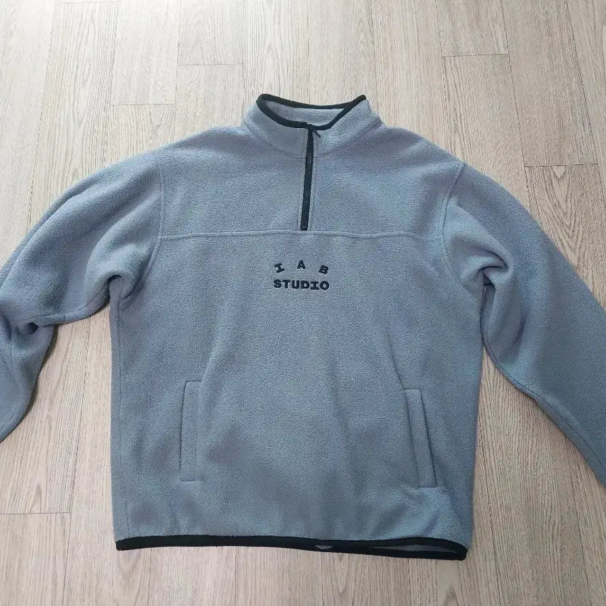 [BUNJANG] IAB Studio Cool Grey Fleece L / 아이앱 쿨그레이 후리스 플리스 L