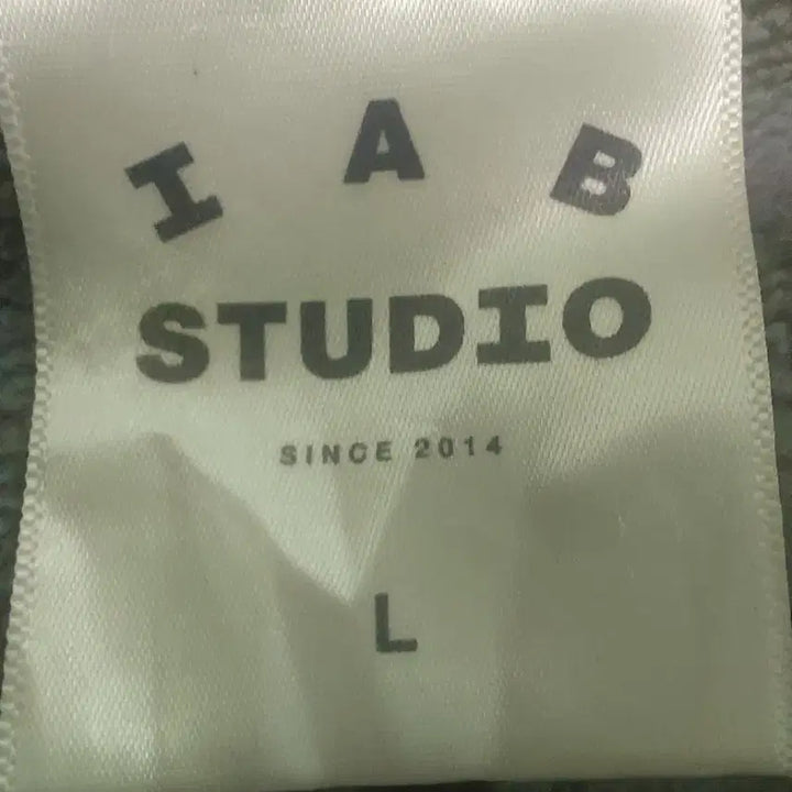 [BUNJANG] IAB Studio Cool Grey Fleece L / 아이앱 쿨그레이 후리스 플리스 L