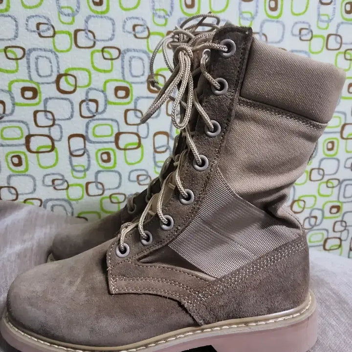 [BUNJANG] ROKA Zaytun Desert Combat Boots 255EE / 국군 자이툰 파병부대 사막화 255EE 신품