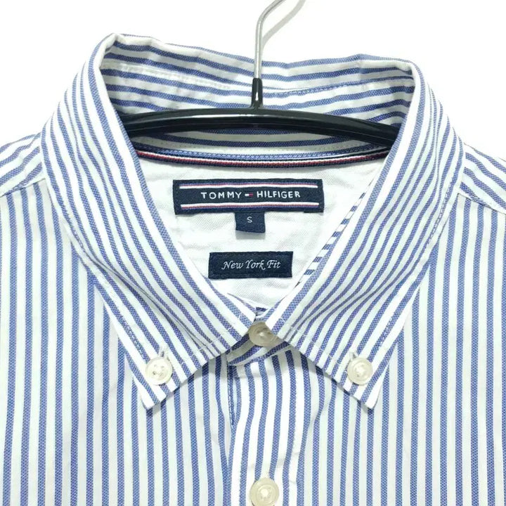 [BUNJANG] Tommy Hilfiger New York Fit Stripe Shirt / 타미힐피거 뉴욕핏 스트라이프 셔츠 S_M0836