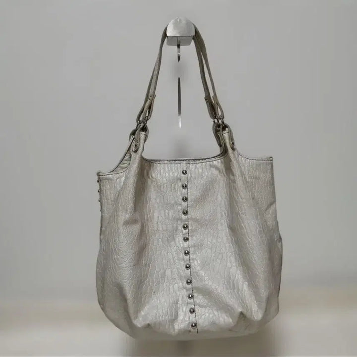 [BUNJANG] Silver Studded Vintage Bag / 실버 스터드 빈티지백