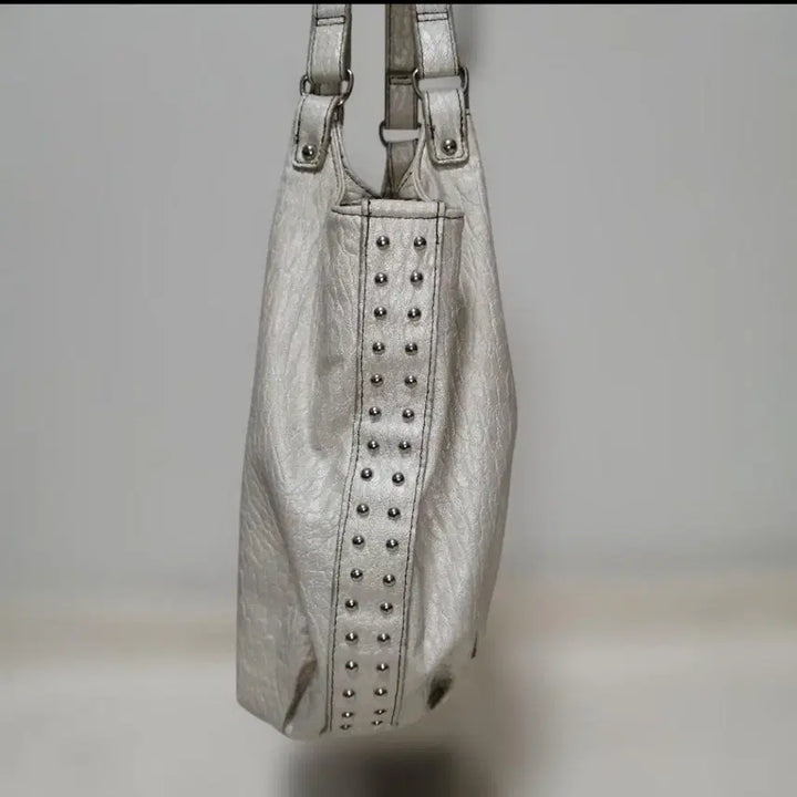 [BUNJANG] Silver Studded Vintage Bag / 실버 스터드 빈티지백