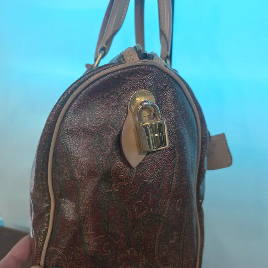 [BUNJANG] Tote Bag & Wallet Set / 에트로 가죽 토트백&지갑