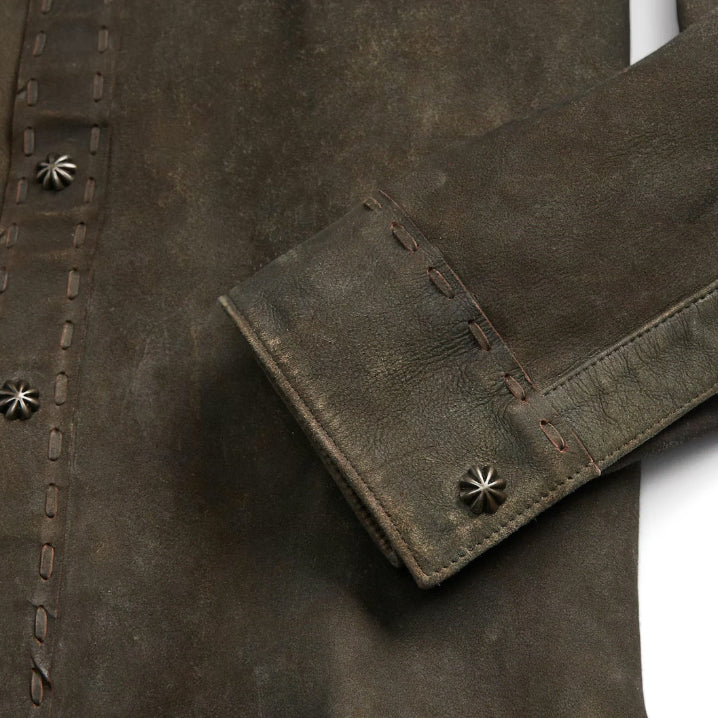 [BUNJANG] RRL Frontier Suede Western Shirt Jacket / 가격인하]RRL 프론티어 스웨이드 웨스턴 셔츠 자켓