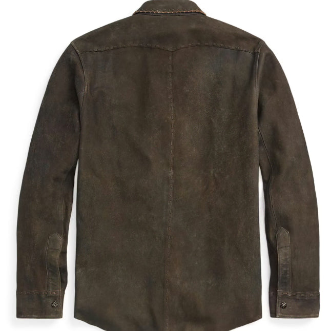 [BUNJANG] RRL Frontier Suede Western Shirt Jacket / 가격인하]RRL 프론티어 스웨이드 웨스턴 셔츠 자켓