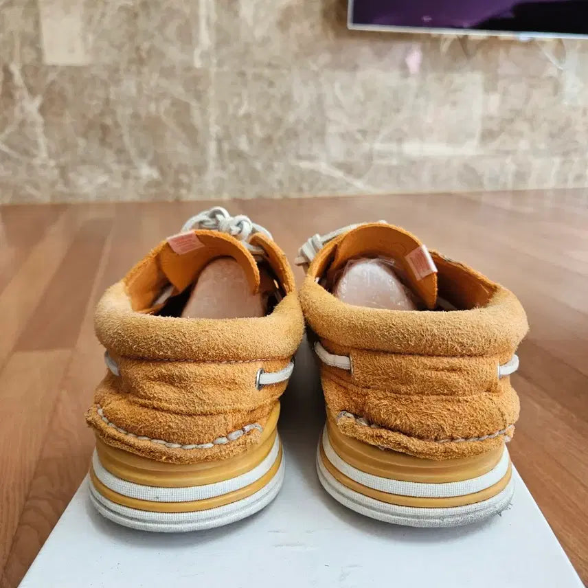 [BUNJANG] Visvim Hockney Folk Suede Orange (270) / 비즈빔 호크니 폴크 스웨이드 오렌지 270사이즈