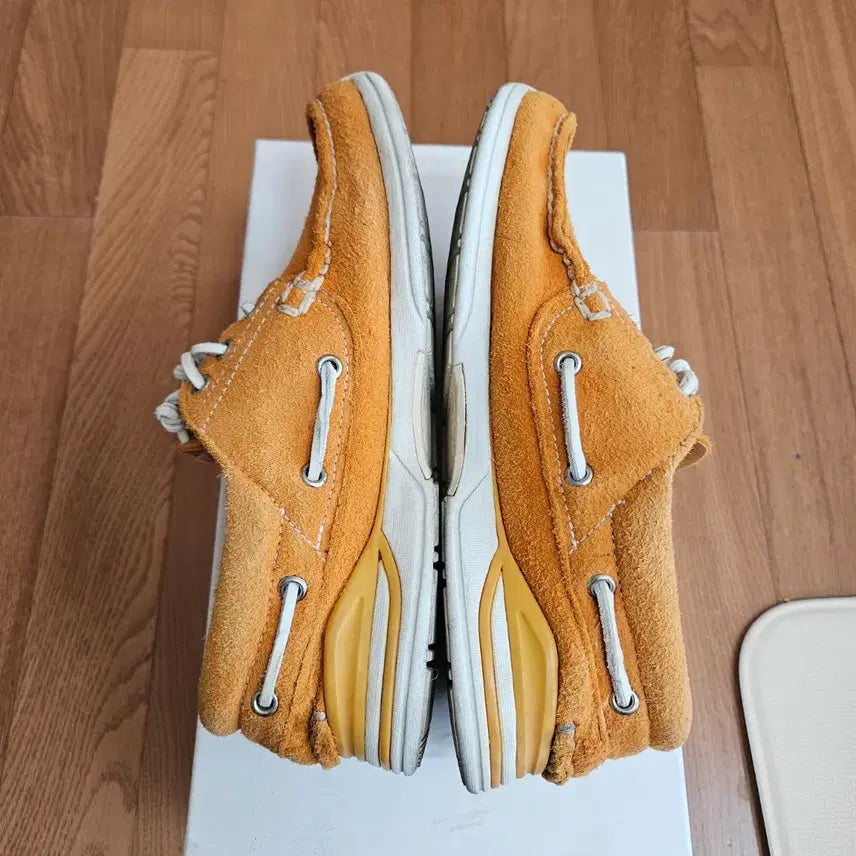 [BUNJANG] Visvim Hockney Folk Suede Orange (270) / 비즈빔 호크니 폴크 스웨이드 오렌지 270사이즈