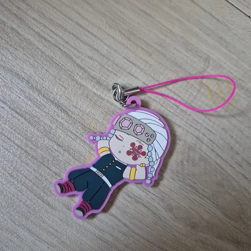 [BUNJANG] Demon Slayer Tengen Uzui SD Character Keychain / 귀멸의 칼날 우즈이 텐겐 굿즈 키링