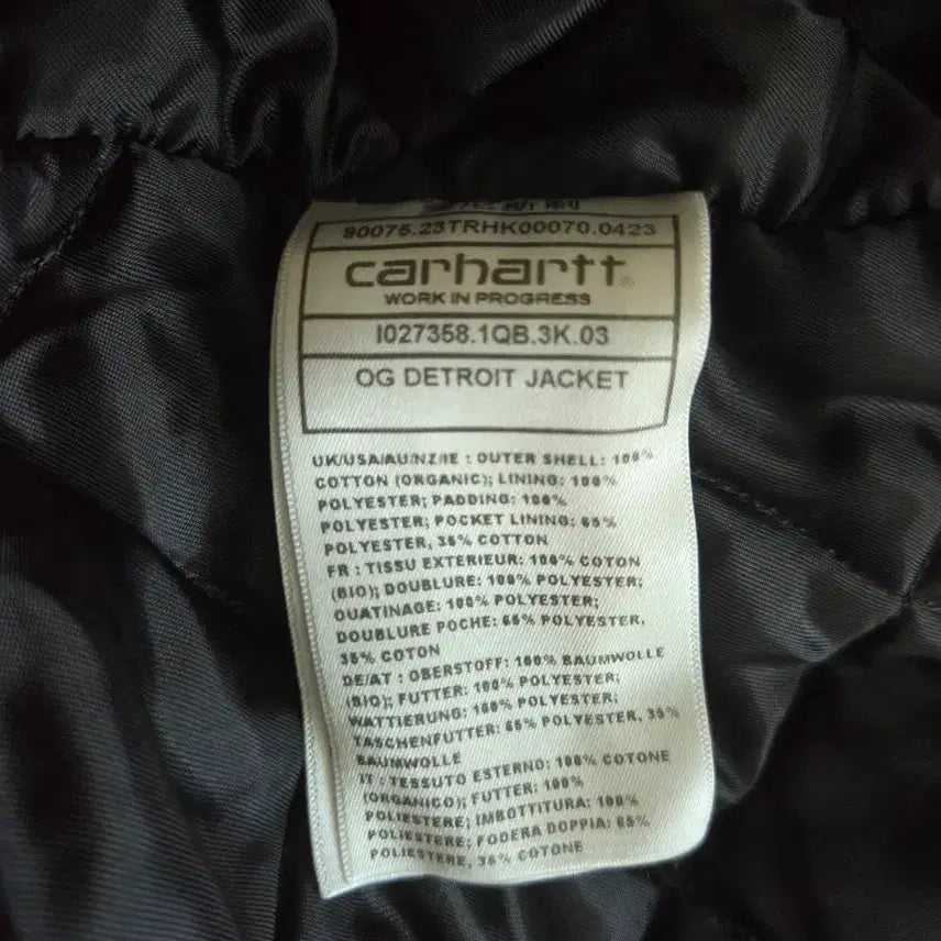 [BUNJANG] Carhartt WIP Detroit OG Jacket / 칼하트 wip 디트로이트 og