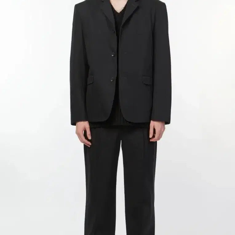 [BUNJANG] Lemaire Oversized Jacket Black / 르메르 박시 자켓 블랙