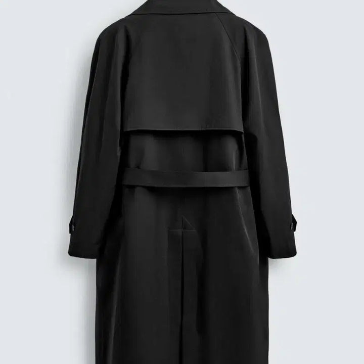 [BUNJANG] ZARA Water Repellent MANTECO Trench Coat Black L / 구매)자라(ZARA) 워터 레펠런트 MANTECO 트렌치 코트 블랙 L