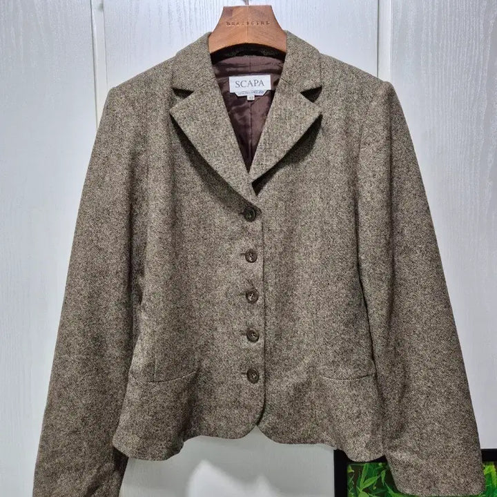 [BUNJANG] SCAPA Herringbone Jacket / (세일)JPN빈티지 SCAPA 스카파 헤링본 자켓
