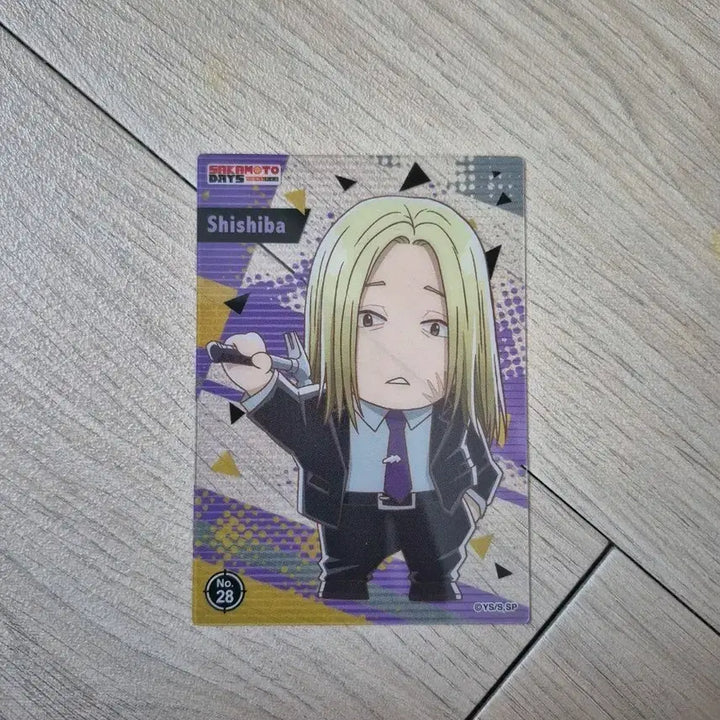 [BUNJANG] Sakamoto Days Shishiba SP Card / 사카모토 데이즈 시시바 SP 카드