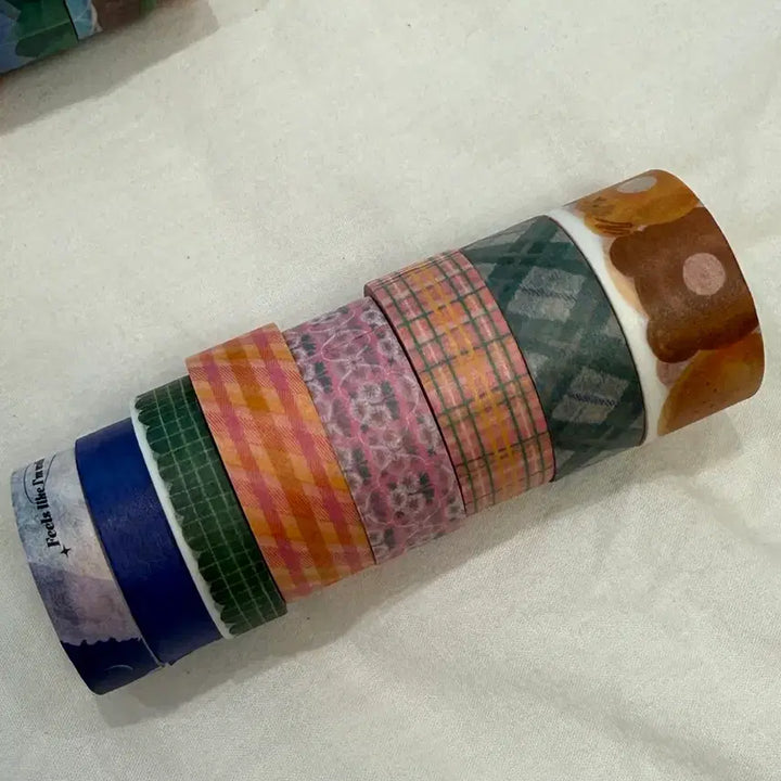 [BUNJANG] Assorted Masking Tape Bundle Set / 마스킹테이프 34종 일괄 스티커 투명 마테