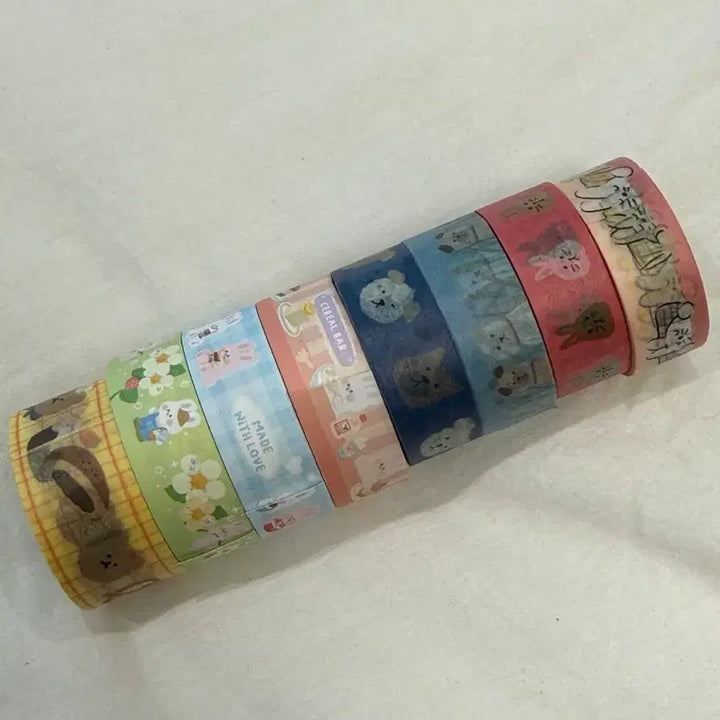 [BUNJANG] Assorted Masking Tape Bundle Set / 마스킹테이프 34종 일괄 스티커 투명 마테