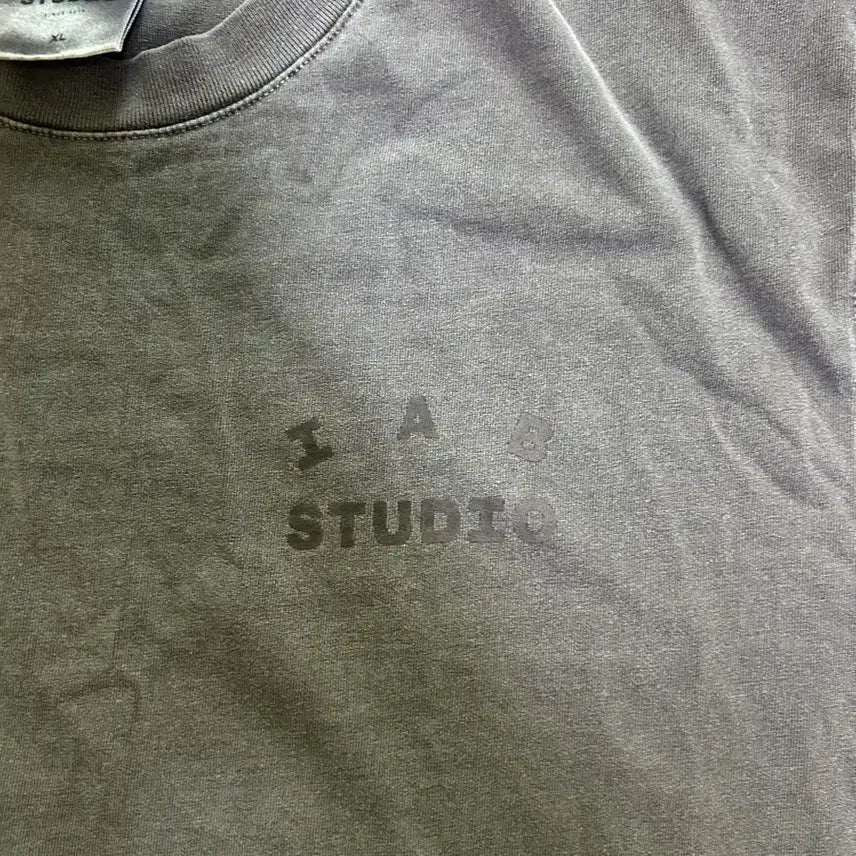 [BUNJANG] iab Studio Pigment Black T-shirt / [XL]아이앱스튜디오 피그먼트 블랙 반팔 티셔츠