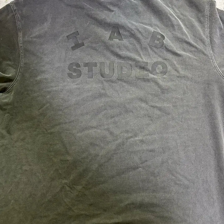[BUNJANG] iab Studio Pigment Black T-shirt / [XL]아이앱스튜디오 피그먼트 블랙 반팔 티셔츠
