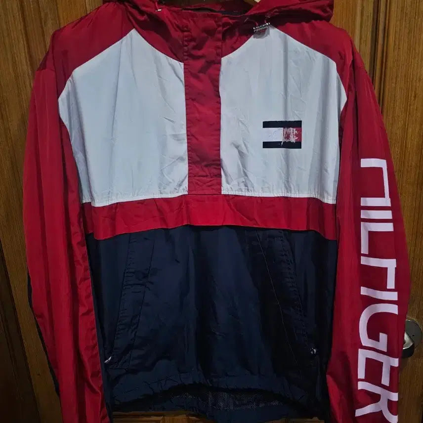 [BUNJANG] Tommy Hilfiger Anorak Windbreaker / 타미힐피거 아노락 바람막이