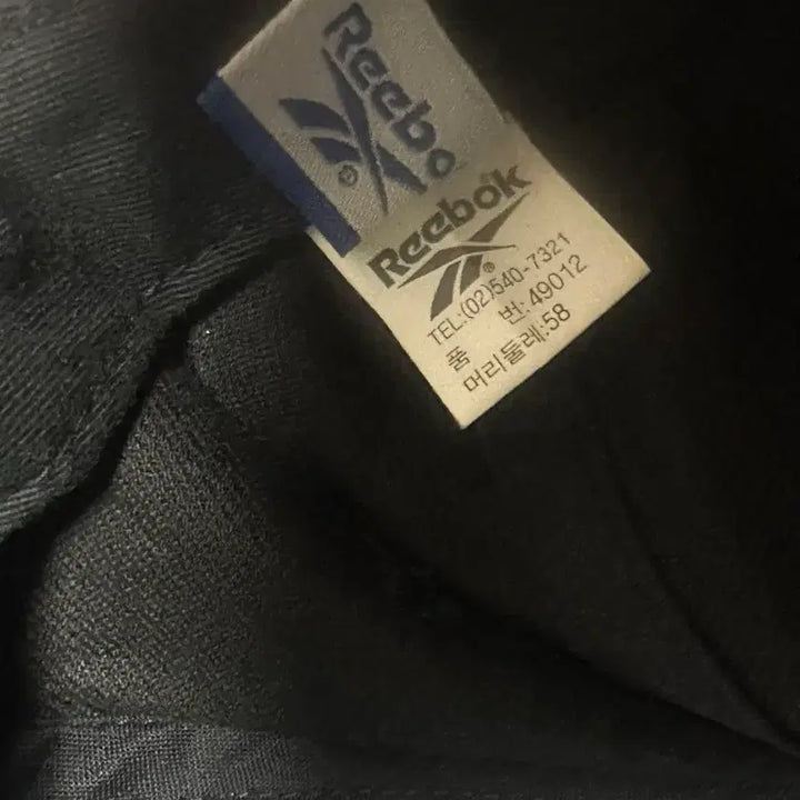 [BUNJANG] Reebok OG Logo Black Cap / 최종 가격) 리복 og 로고 블랙 모자
