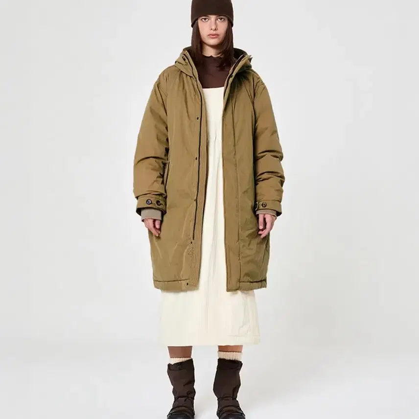 [BUNJANG] nau Down Coat / 나우 nau 야상 다운 코트