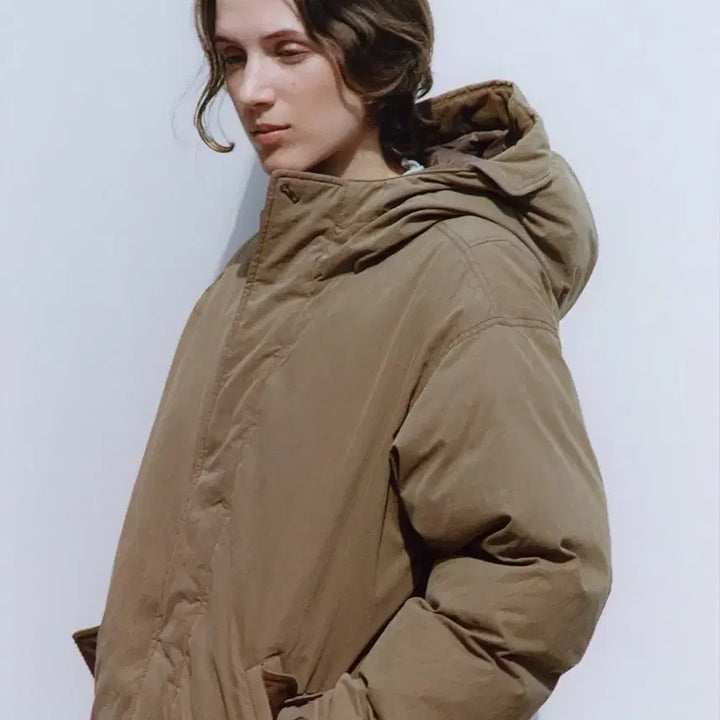 [BUNJANG] nau Down Coat / 나우 nau 야상 다운 코트