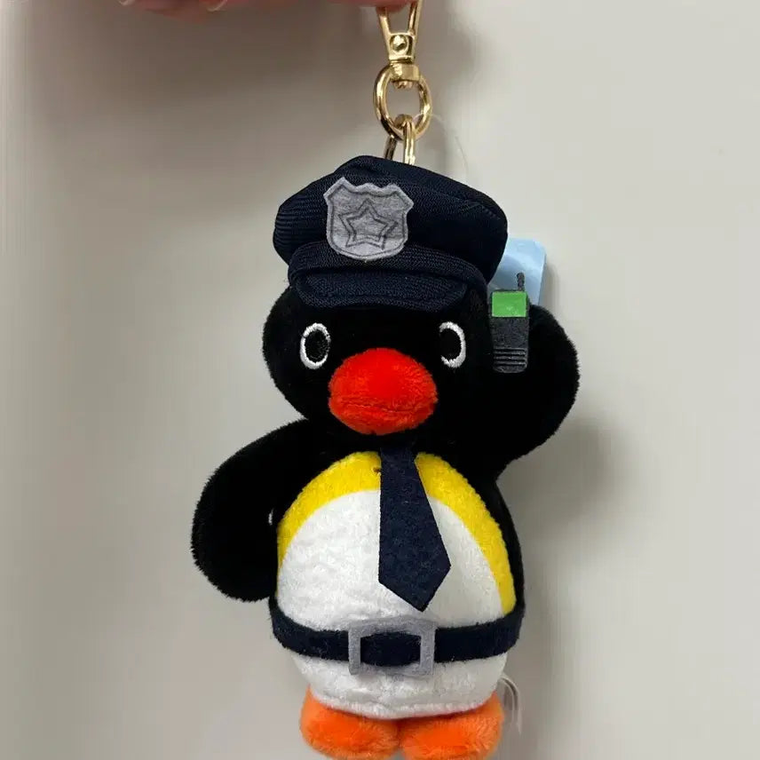 [BUNJANG] Pingu Police Officer Keyring / 핑구 경찰관 키링