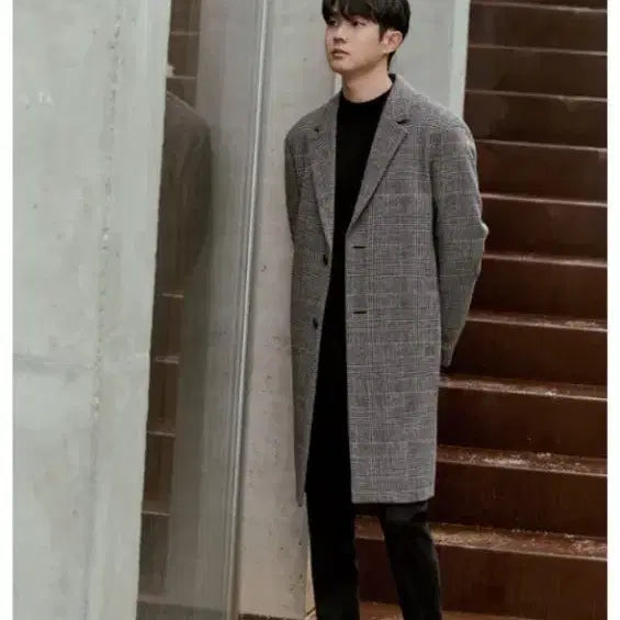 [BUNJANG] Project M Glen Check Coat / 프로젝트엠 글렌체크 코트