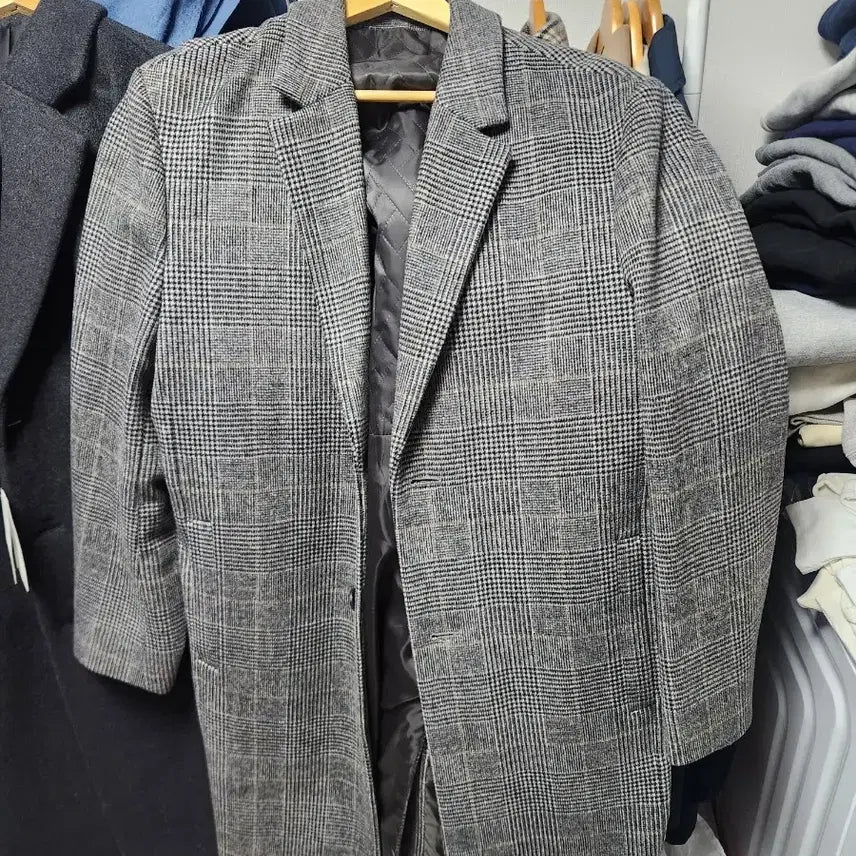 [BUNJANG] Project M Glen Check Coat / 프로젝트엠 글렌체크 코트