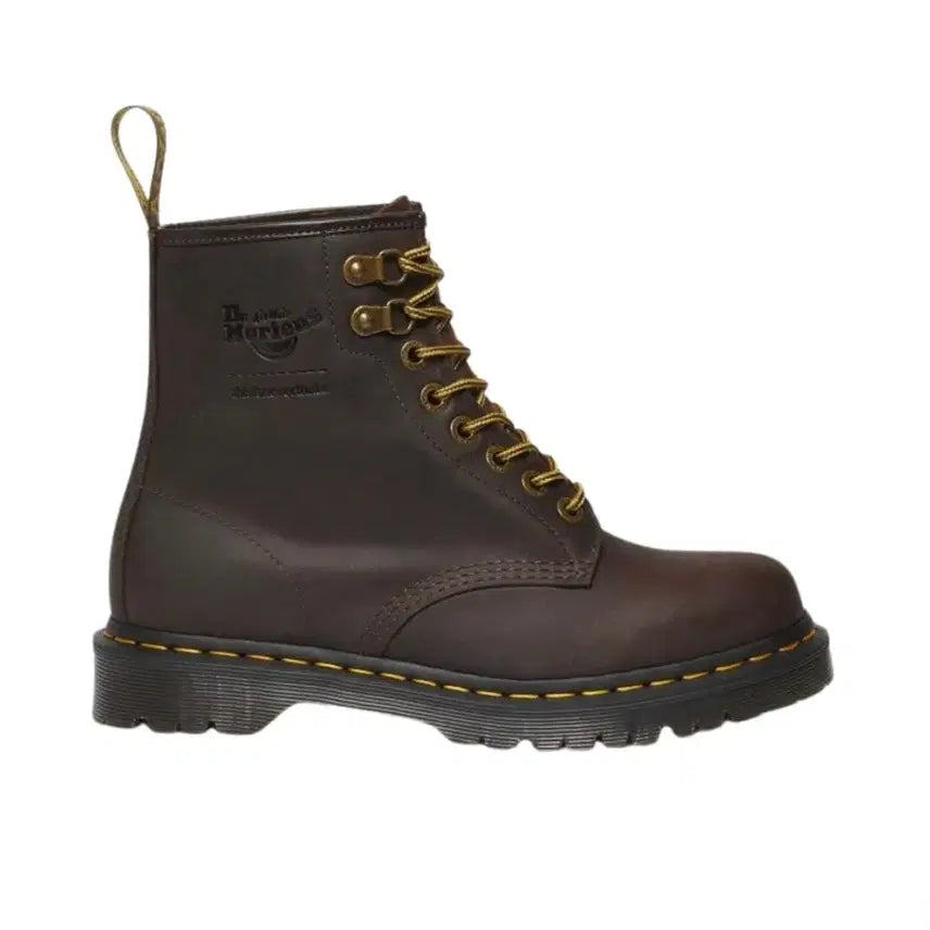 [BUNJANG] Dr. Martens x Thisisneverthat 1460 Waxed Full Grain Leather Boots / [260] 닥터마틴 x 디스이즈네버댓 1460 왁스드 풀 그레인 브라운