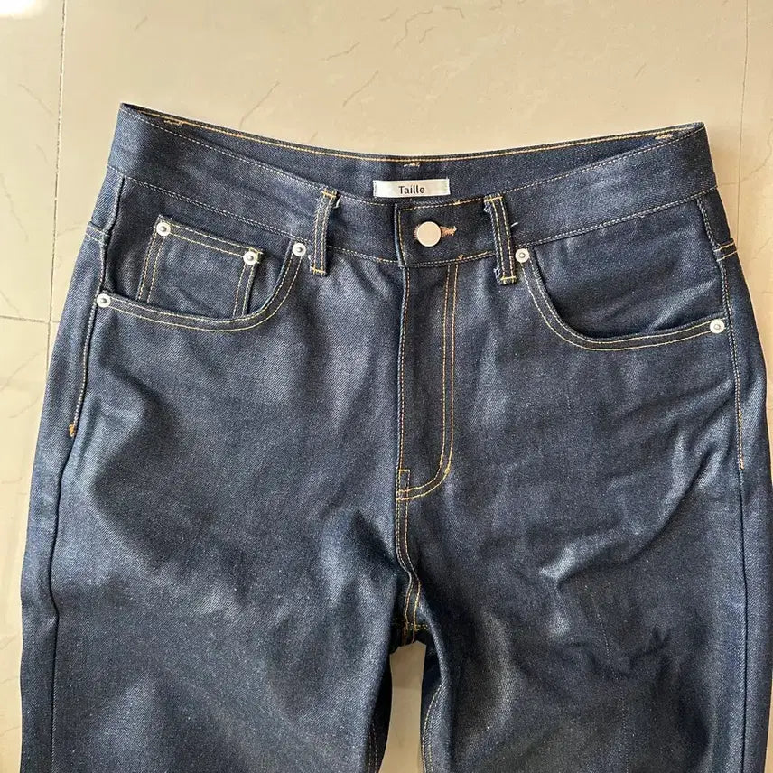 [BUNJANG] Tylre Wide Indigo Denim / (3) 타일레 와이드 인디고 데님