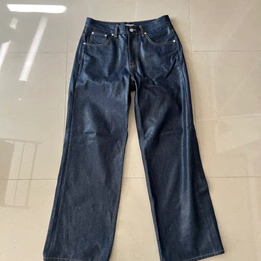 [BUNJANG] Tylre Wide Indigo Denim / (3) 타일레 와이드 인디고 데님
