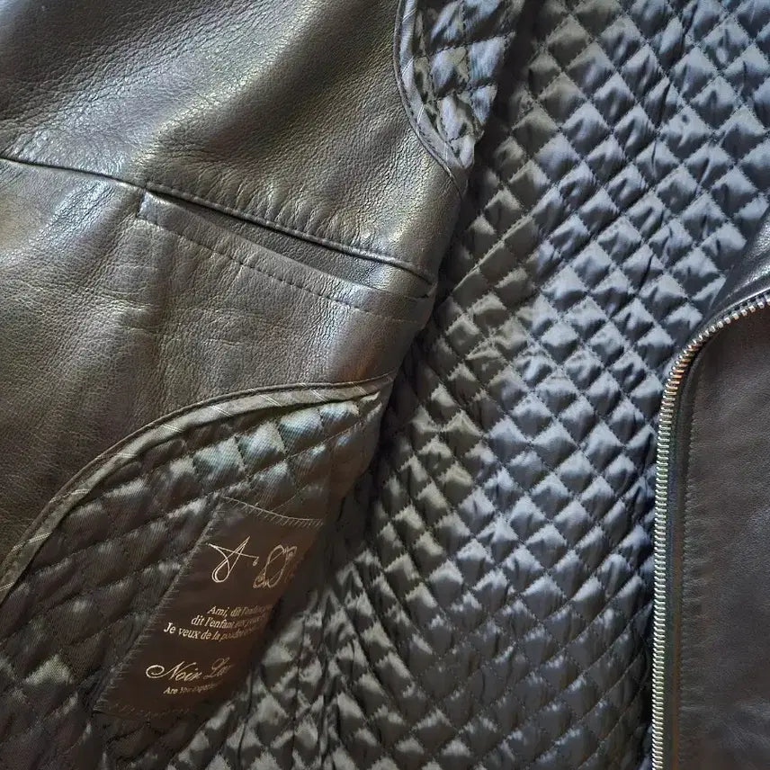 [BUNJANG] Noir Larmes Black Label BR8-4 Leather Jacket / 95 M ~ 100 L) 느와르 라르메스 블랙라벨 BR8-4