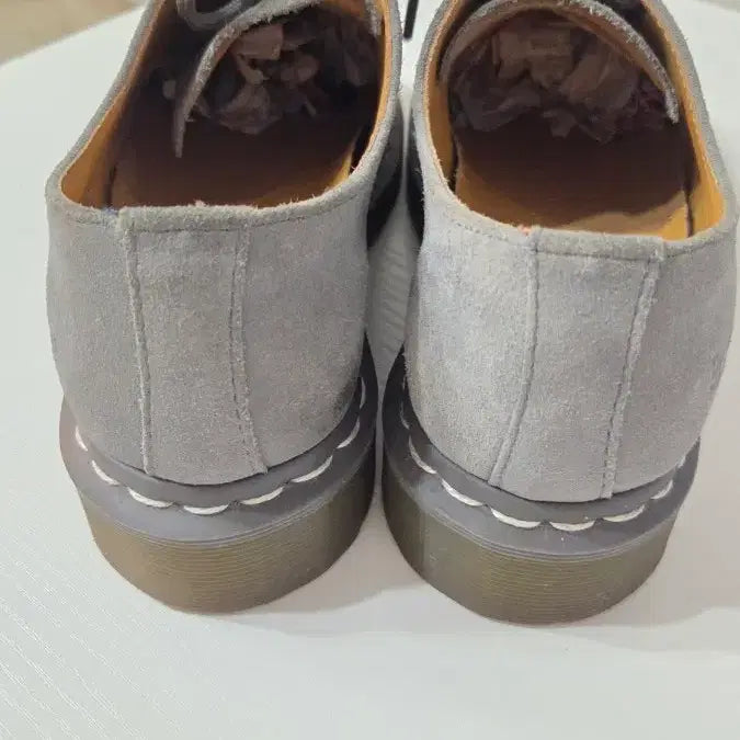 [BUNJANG] Dr. Martens Suede Derby Shoes Gray / 닥터마틴 스웨이드 더비 슈즈 그레이