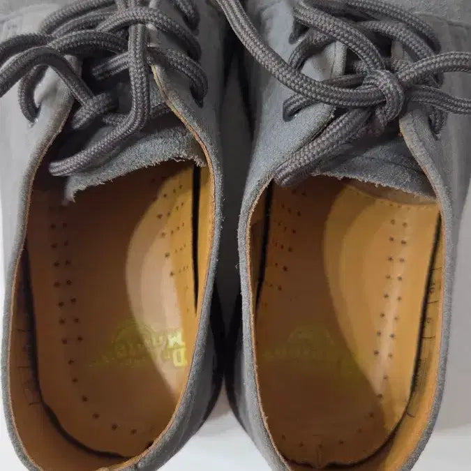 [BUNJANG] Dr. Martens Suede Derby Shoes Gray / 닥터마틴 스웨이드 더비 슈즈 그레이