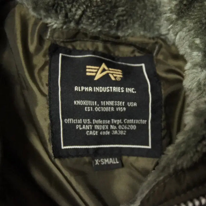 [BUNJANG] Alpha Industries Parka Jacket Men's 100 / 알파인더스트리 야상 후드 패딩점퍼 남성100