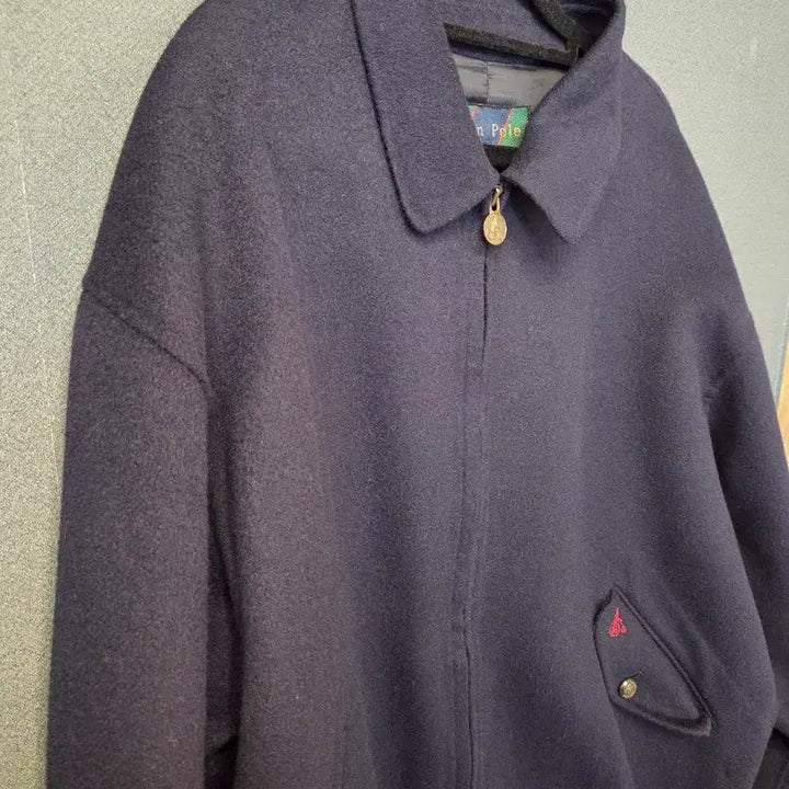 [BUNJANG] Beanpole Navy Blue Blouson Jacket / 빈폴 블루종 점퍼