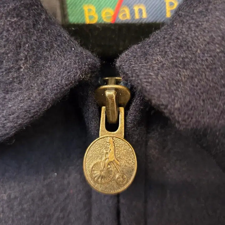 [BUNJANG] Beanpole Navy Blue Blouson Jacket / 빈폴 블루종 점퍼
