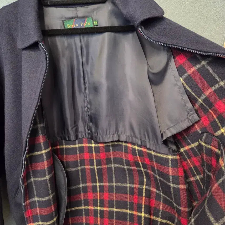 [BUNJANG] Beanpole Navy Blue Blouson Jacket / 빈폴 블루종 점퍼