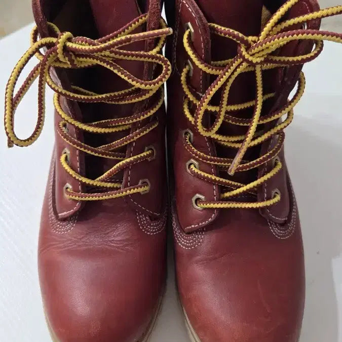 [BUNJANG] Timberland Burgundy Boots / 팀버랜드 워커 부츠 버건디