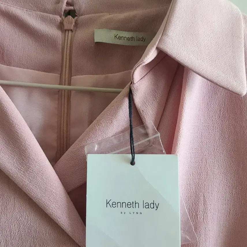 [BUNJANG] Kenneth Lady Pink Ribbon Long Dress / kenneth lady케네스레이디 핑크 리본 롱 원피스66