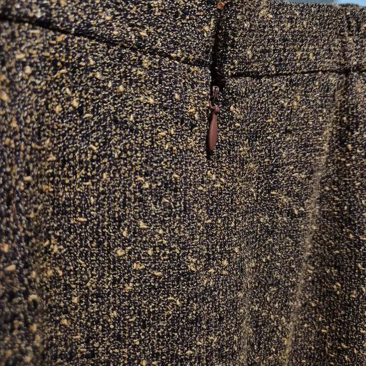 [BUNJANG] Vintage Tweed Skirt Suit Set / (세일)JPN일본빈티지 브라운 트위드 정장 스커트 셋업